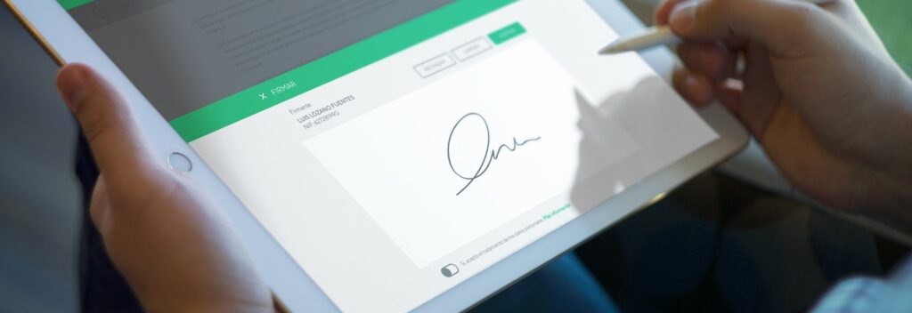 Firma Biométrica en la digitalización de documentación médica